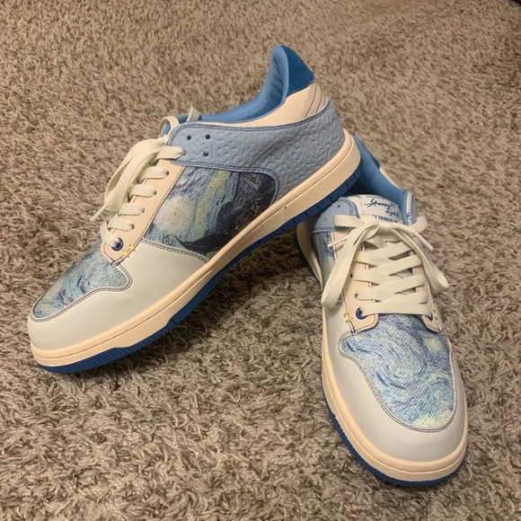 Galartsy Van Gough Starry Night Sneakers - Picture 1 of 4